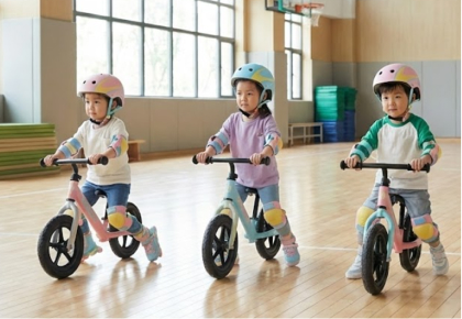 學齡前，2到6歲幼兒滑步車課程