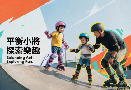 2到6歲，幼兒直排輪預備課程